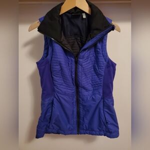 Athleta "Sprinter" lightweight vest. Blue/Purple. Size S. Polyester.